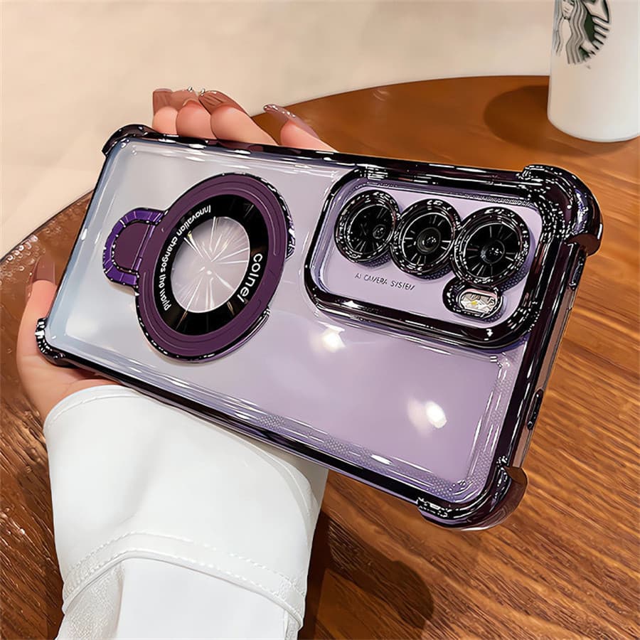 SAMSUNG สําหรับ Galaxy A18 A17 A57 A37 A27 A07 A08 A16 A56 A36 A15 A55 A35 A54 5G หรูหราชุบกันกระแทก…