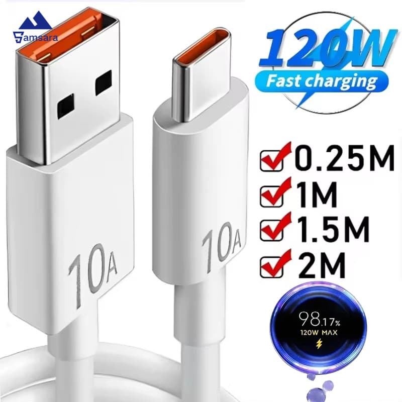 สายเคเบิล Type-C แบบชาร์จเร็ว 10A พร้อมการถ่ายโอนข้อมูลความเร็วสูง, โทรศัพท์ Huawei สายไฟข้อมูลสากล