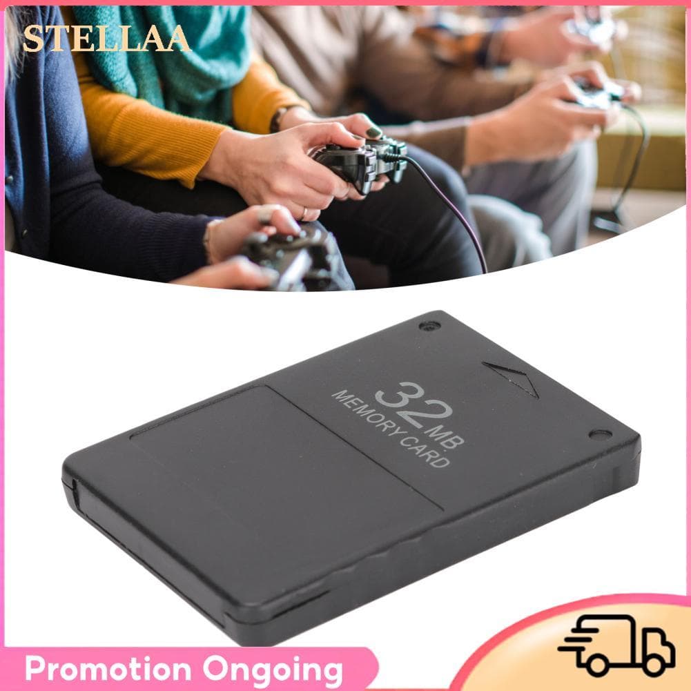 stellaa PS2 FMCB การ์ดหน่วยความจํา McBoot V1.966 ความเร็วสูง 32MB เกมสําหรับSONY Playstation2 Plug and Play…