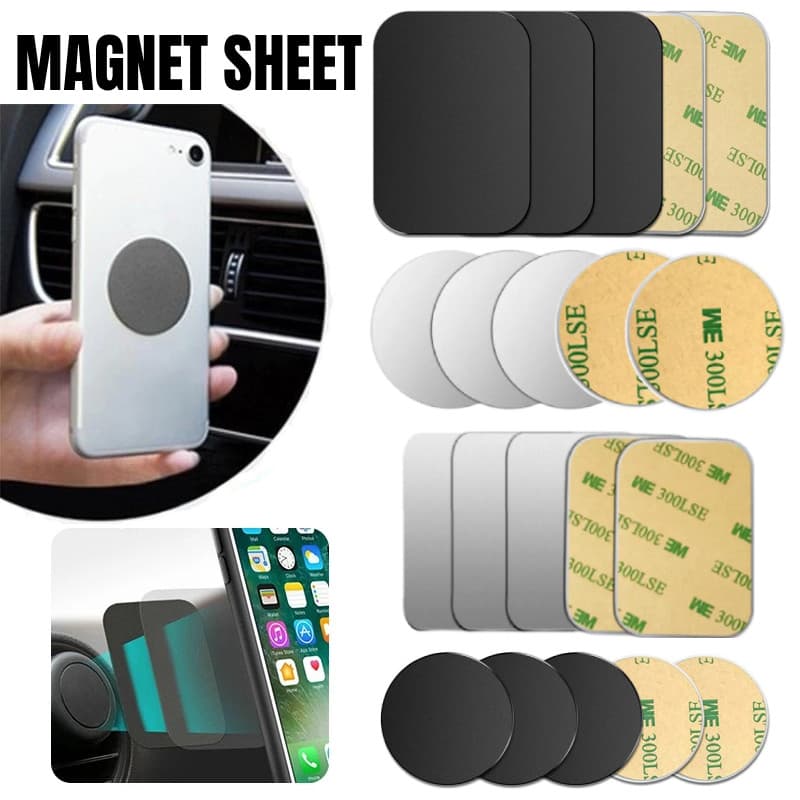 แผ่นแม่เหล็กติดโทรศัพท์มือถือ Phone Magnetic Plate อุปกรณ์เสริมที่วางโทรศัพท์มือถือแบบแม่เหล็ก…