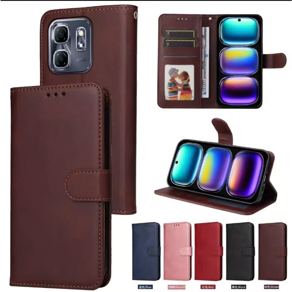 เคสฝาพับ มีล็อค สําหรับรุ่น Infinix Smart9 Smart10 POP10 Hot50 Hot50i Hot50pro Hot50proPlus Hot30…