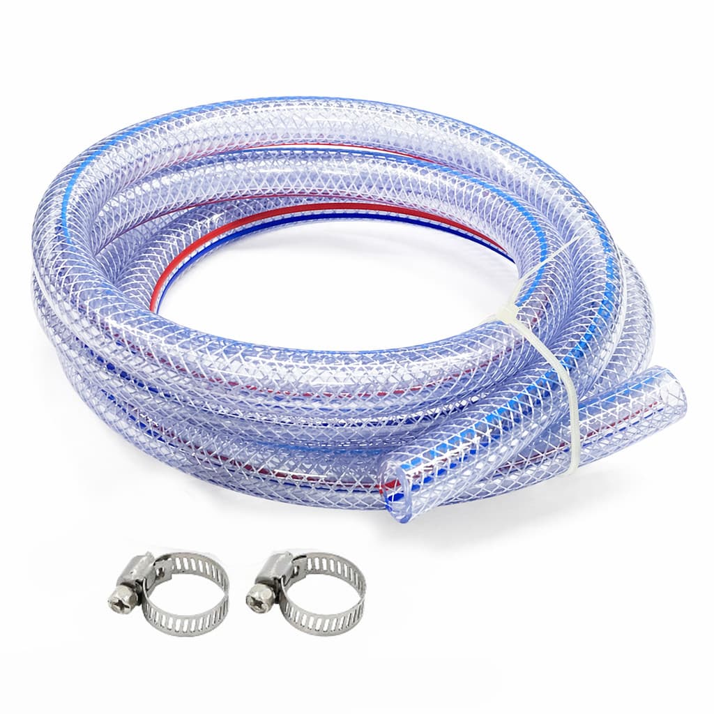 สายแก๊ส LPG [แถมฟรี กิ๊ปรัด2อัน] ความยาว 2 เมตร ขนาด 15.5 × 9.5 mm. อะไหล่สายแก๊ส ติดตั้งง่าย