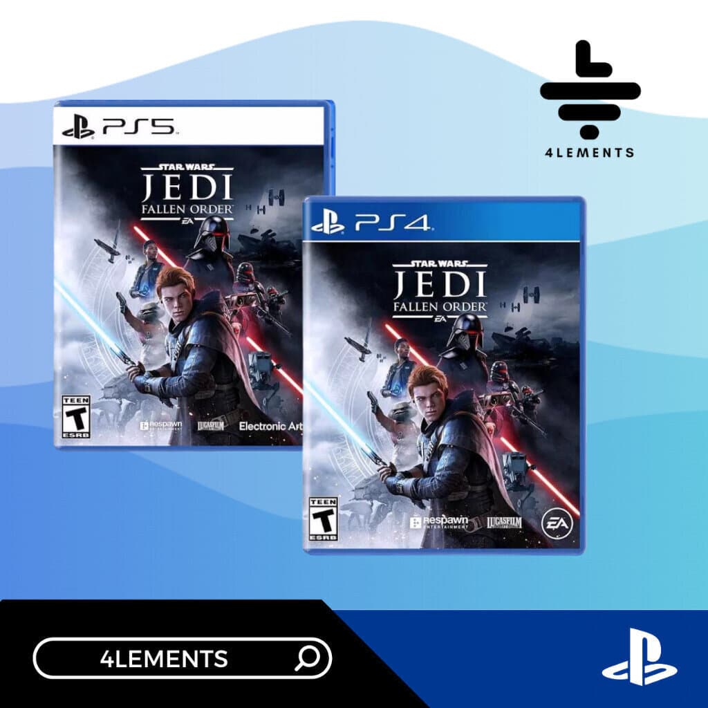 (พร้อมส่ง) PS4 PS5 STAR WARS JEDI: FALLEN ORDER (R3/ASIA) (GAME) (ENG) (BY IMMERZIV)