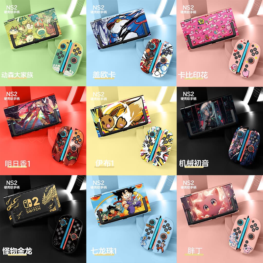เคสป้องกันรอยขีดข่วนสําหรับ Nintendo Switch 2 2025,Hard Shell Consloe และ Soft oycon,…