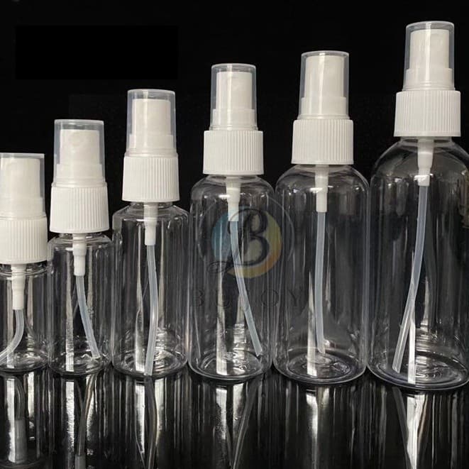 Novvia ขวดสเปรย์ สีใส ขวดใส่สเปรย์พกพา ขวดสเปรย์น้ําหอม มี ขนาด 30 50 100 มล ขวดสเปรย์แอลกอฮอล์ Transparent… รูปที่ 1