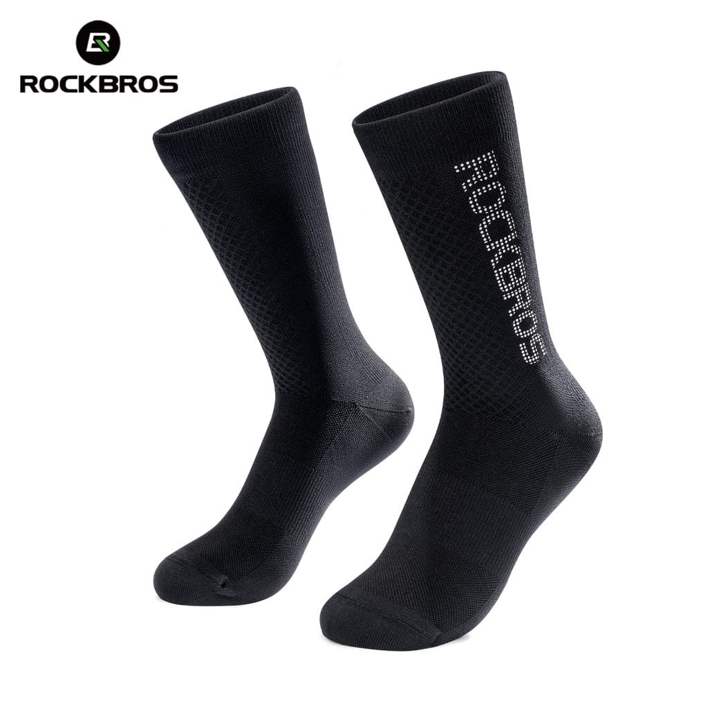 ROCKBROS ถุงเท้าขี่จักรยาน ยืดหยุ่นสูง ระบายอากาศดี สําหรับท่านชายและท่านหญิง