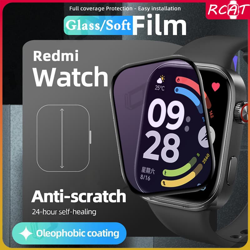 ฟิล์ม TPU แบบนุ่ม / ฟิล์มกระจกนิรภัย for Redmi Watch 6 Active 5 Active 3 Active / 6 Lite 5 Lite 3 Lite /…