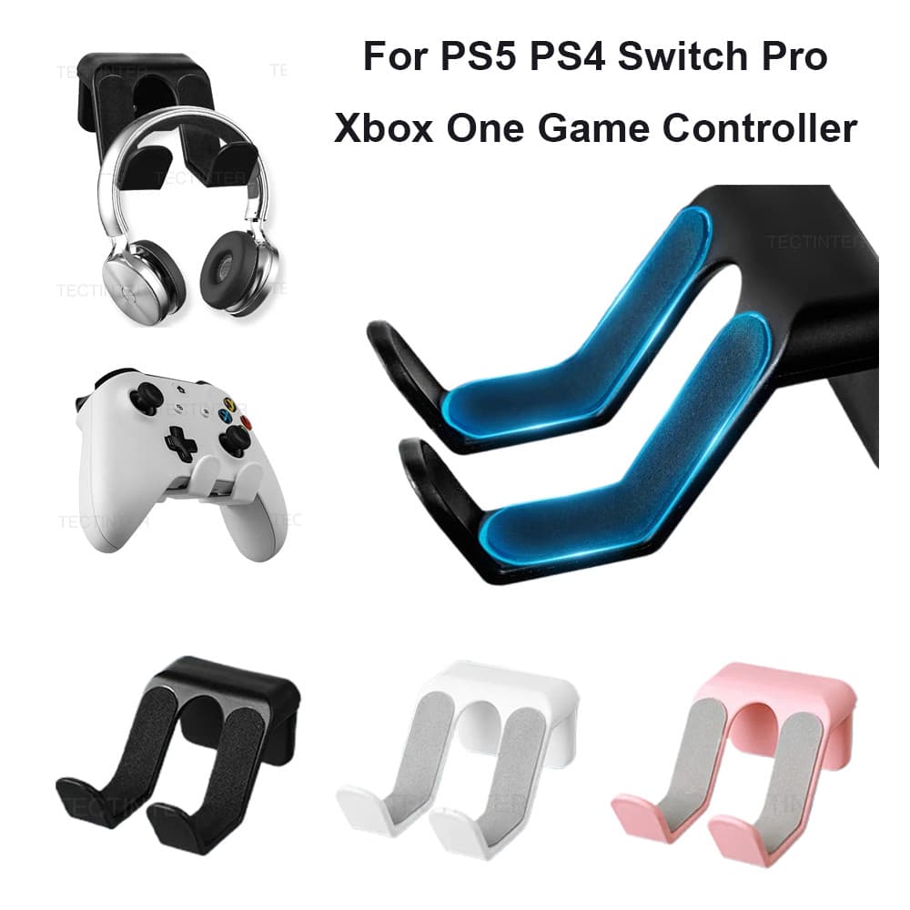 แขวนสําหรับ Switch Pro/PS5/PS4/Xbox One Controller Gamepad Wall Mount หูฟังชุดหูฟัง Stand Holder…