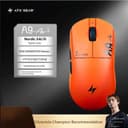 ATKGEAR Dragonfly A9Air Ultimate+ Ergonomics เมาส์สําหรับเล่นเกมแบบมีสาย/2.4G