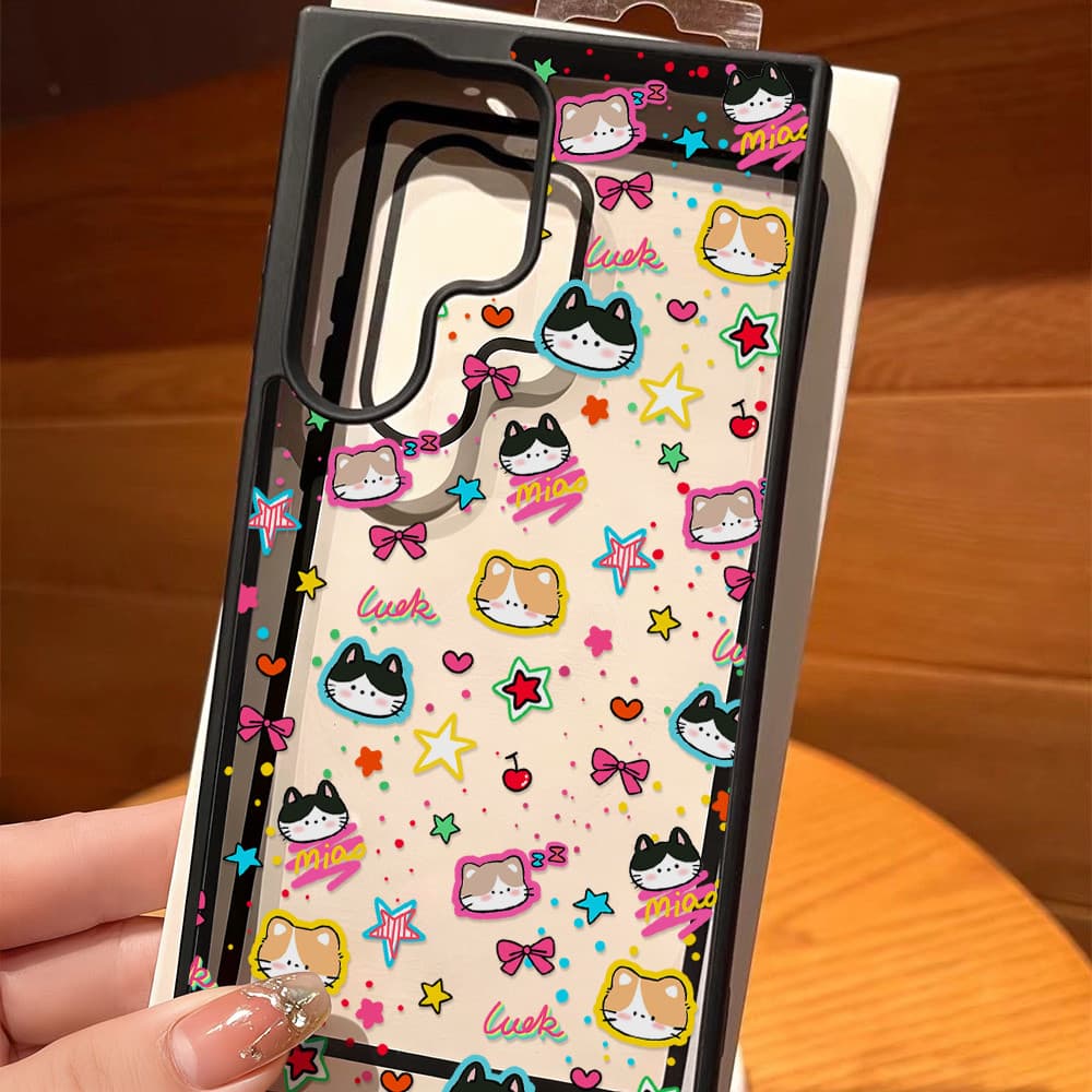 Cute เคสFor Samsung A57 A16 A05S A15 A56 A55 A54 A06 A08 A18 A07 A17 A36 A05 A35 A26 A34 A14 A37 S24 FE S25…