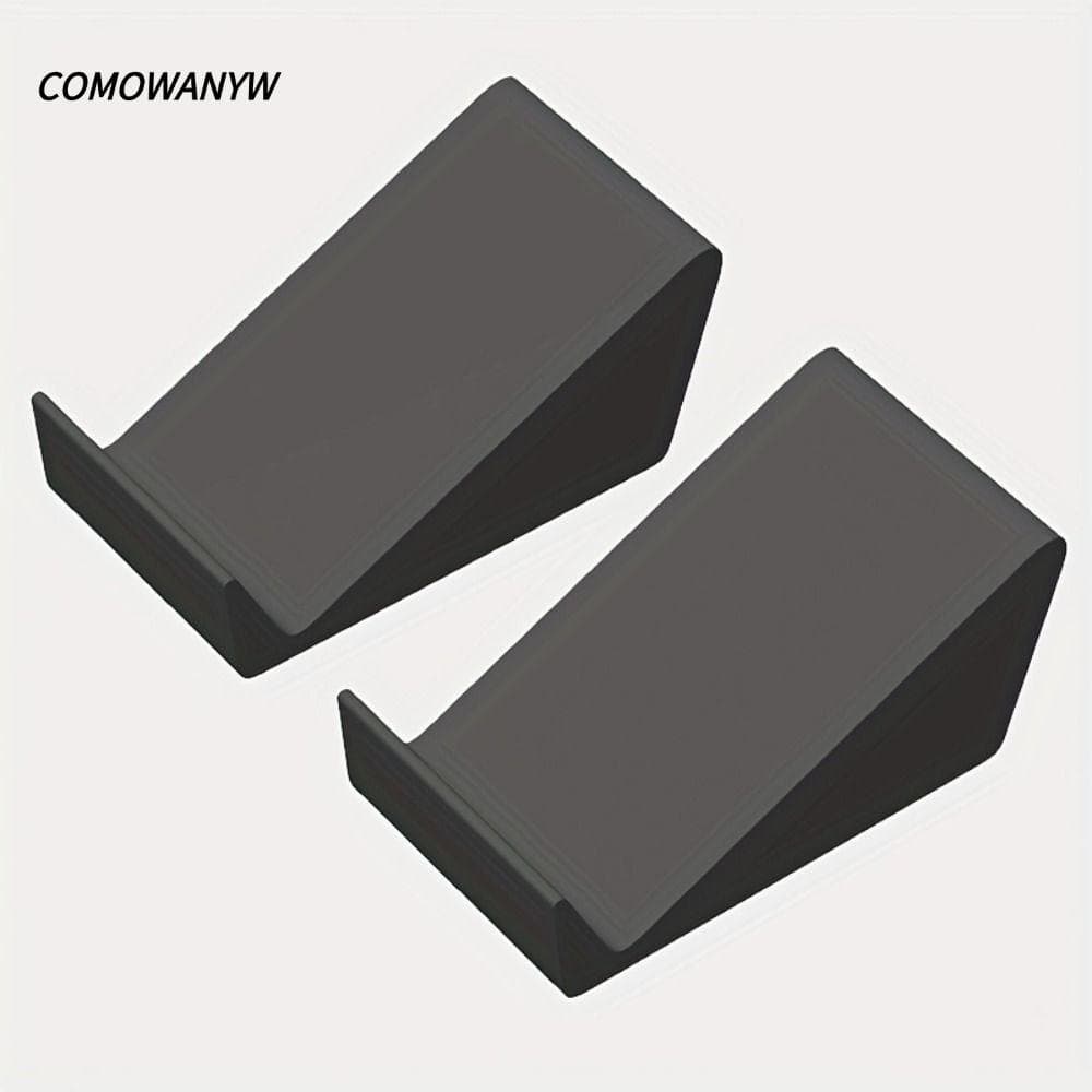 COMWANYW ฐานขาตั้ง Soundbar 2 ชิ้น, พิมพ์อุปกรณ์เสียงยกระดับ Riser, ที่วางลําโพงมุมยกคุณภาพสูงหลายยี่ห้อเข้ากั…