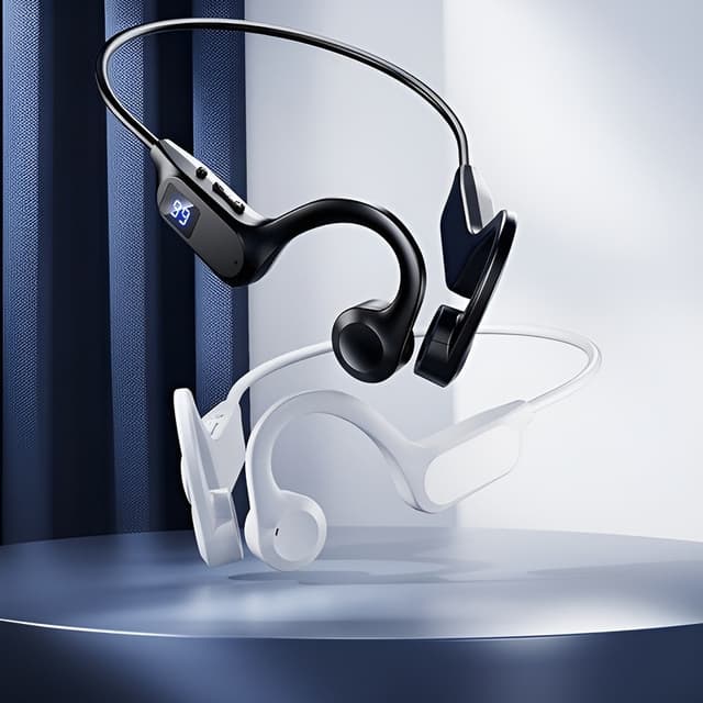 หูฟังกระดูกนําเสียง Bluetooth เครื่องช่วยฟัง / เครื่องช่วยฟังไร้สาย / กระดูกนําเสียง / Bluetooth /…