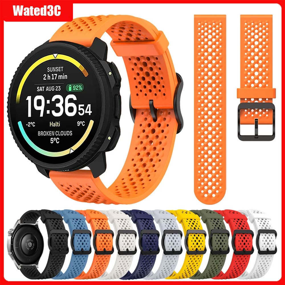 สําหรับ Suunto Race 2/แนวตั้ง 2 1 สายรัดข้อมือซิลิโคนสําหรับ Suunto 5 9 Peak Pro DLC/Ocean Race S/Suunto Run…