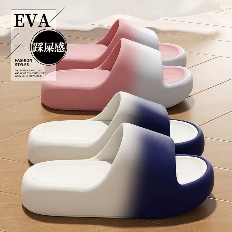 JMS STORE รองเท้าเพื่อสุขภาพ รองเท้าEVA กันลื่น น้ําหนักเบาใส่สบาย NO.T825 แนะนําเพิ่ม2ไซส์ พร้อมจัดส่ง
