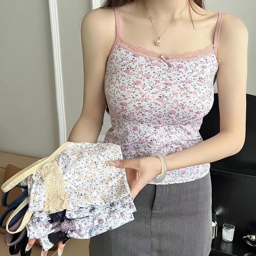 เสื้อสายเดี่ยว เสื้อกล้าม สายเดี่ยว นุ่ม บาง ไร้ตะเข็บข้าง ใส่สบาย NY100