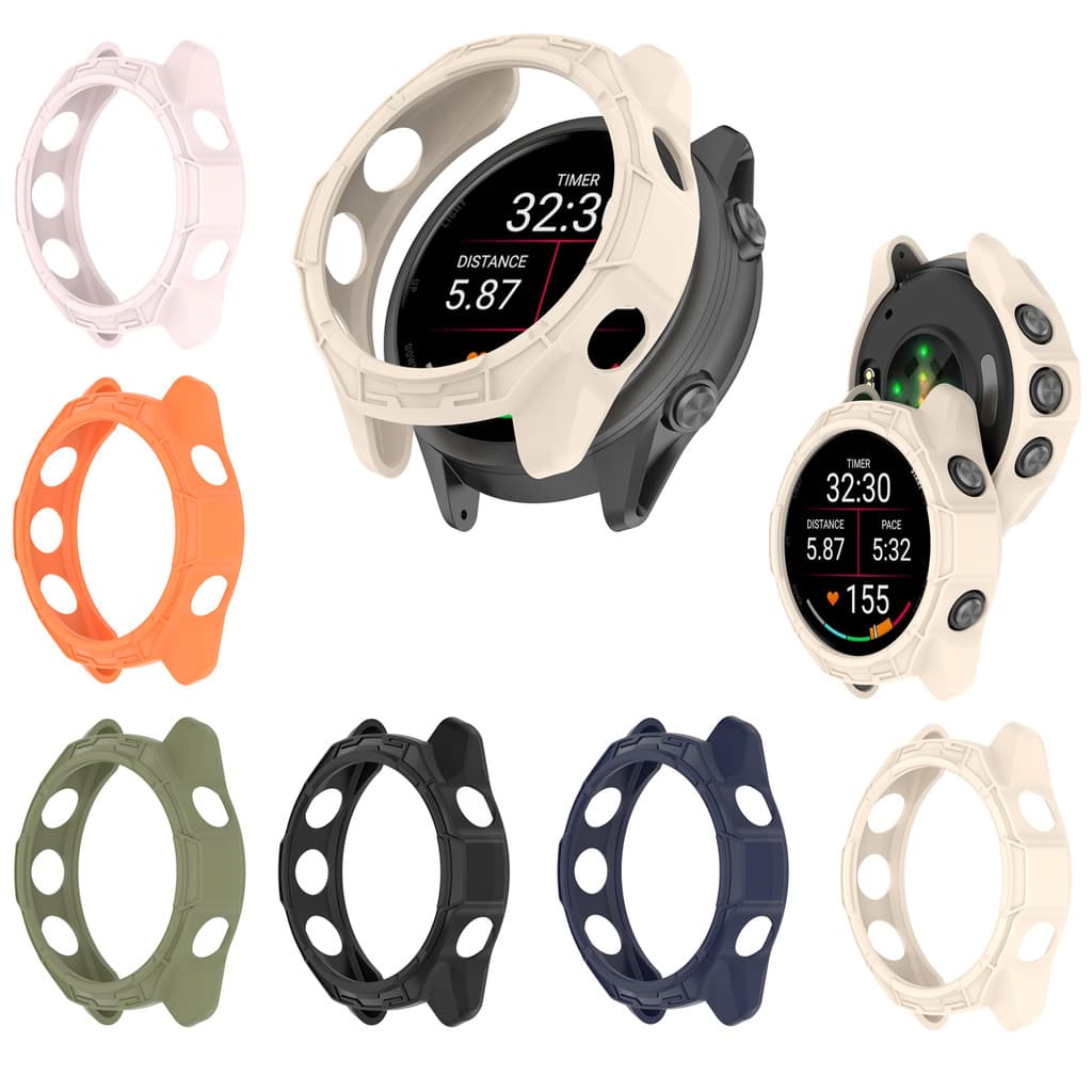 ฝาครอบเคส TPU แบบนุ่มสําหรับผู้เบิกทาง Garmin 170 70 ตัวป้องกันหน้าจอนาฬิกาแบบบาง
