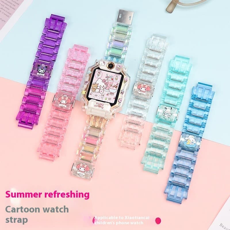 Kuromi Cinnamoroll Imoo X10 Z1 Z2 Z5 Z6 Z7 นาฬิกา สายคล้องซิลิโคนสําหรับ Imoo,แท้ IMOO Z7 กรณี Z1