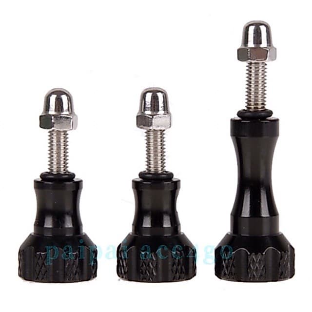 สกรูอลูมิเนียม ชุด 3 ชิ้น สําหรับ กล้องโกโปร กล้องแอคชั่น ALUMINIUM SCREW FOR ACTION CAMERA,GOPRO