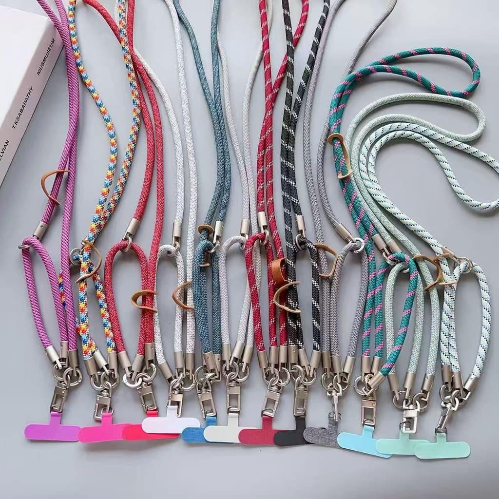 สายคล้องโทรศัพท์ 2-in-1 อเนกประสงค์ ถอดเป็นสายข้อมือได้ กลางแจ้ง ป้องกันหาย สําหรับปีนเขา