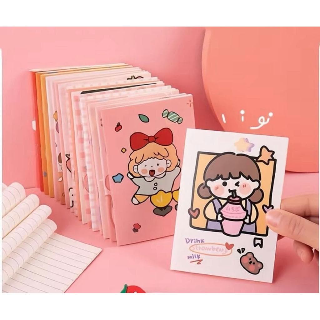 สมุด ปากกาลูกลื่น สีน้ําเงิน มีหลายลาย เขียนง่าย ใช้สะดวก post it