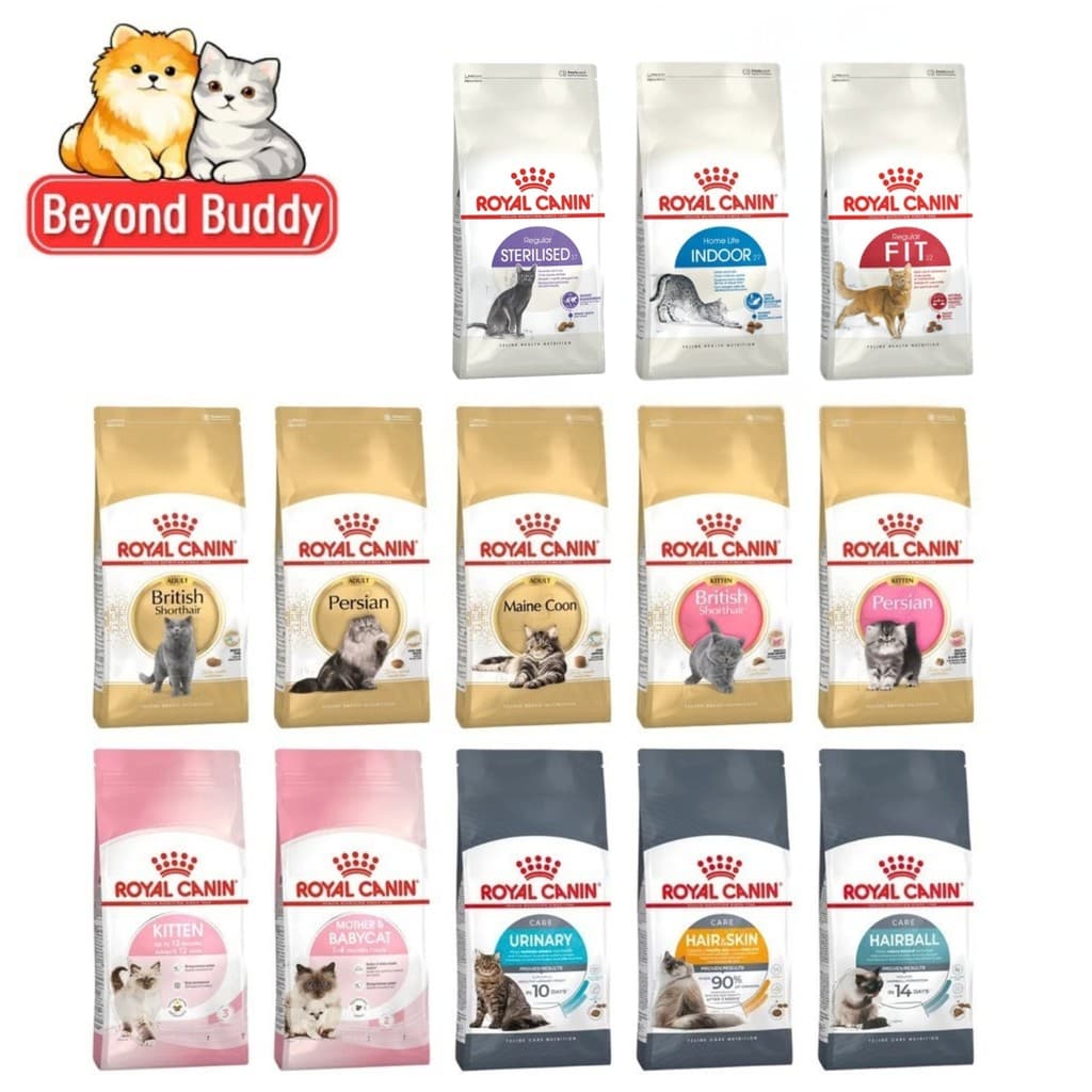 Royal Canin โรยัล คานิน อาหารเม็ดแมว ลูกแมว แมวโต รวมสูตร เม็ดแมว ขนาด ยกกระสอบ 10 kg
