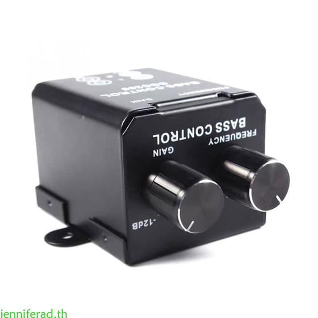 Jenniferad Remote Bass Boost Knob สําหรับเครื่องขยายเสียงรถยนต์เครื่องขยายเสียงเบสซับวูฟเฟอร์สเตอริโอ…