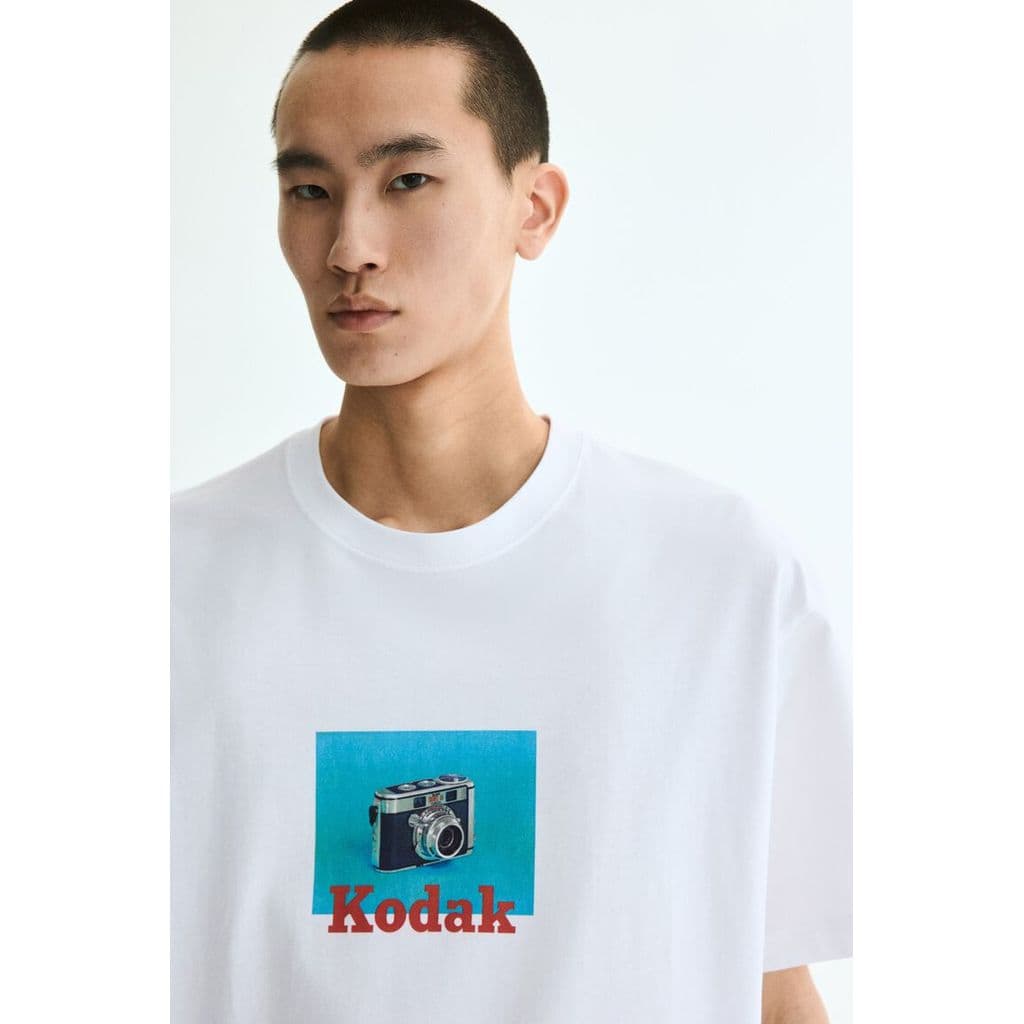 H&M(เอชแอนด์เอ็ม) เสื้อยืดทรงหลวม (Loose Fit T-shirt) ผู้ชาย 0972640_27