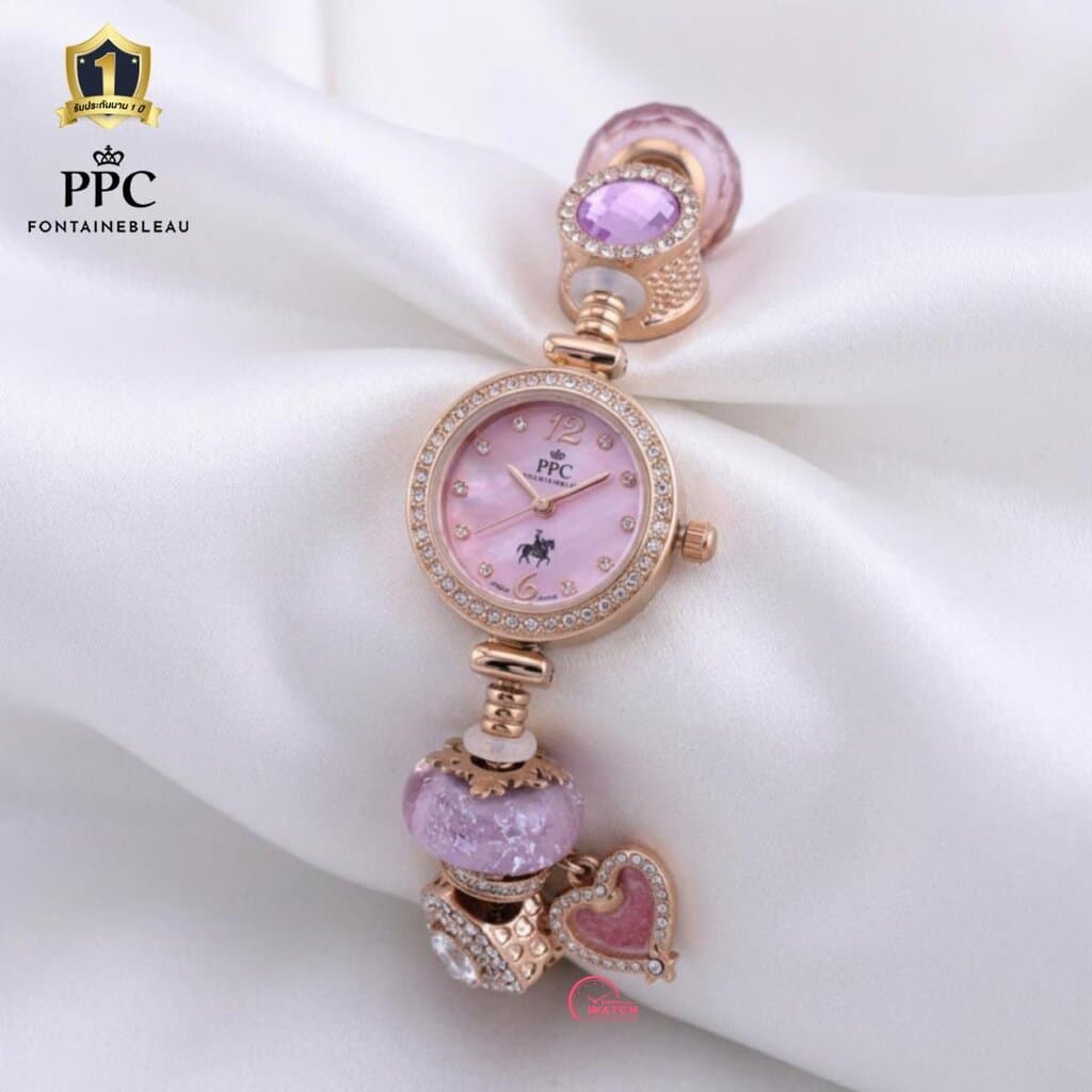 PPC FONTAINEBLEAU PPC-FB05นาฬิกาผู้หญิงPPCนาฬิกาPPC FONTAINEBLEAUสุดหรูของแท้ประกันศูนย์ไทย