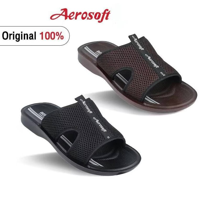 Aerosoft (แอโร่ซอฟ) รองเท้าแตะ แบบสวม สําหรับผู้ชาย รุ่น MP-4901 (ไซส์ 38-44)