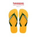 HAVAIANAS รองเท้าแตะ Brasil Logo Flip Flops YELLOW 41108501740U_H3YLXX
