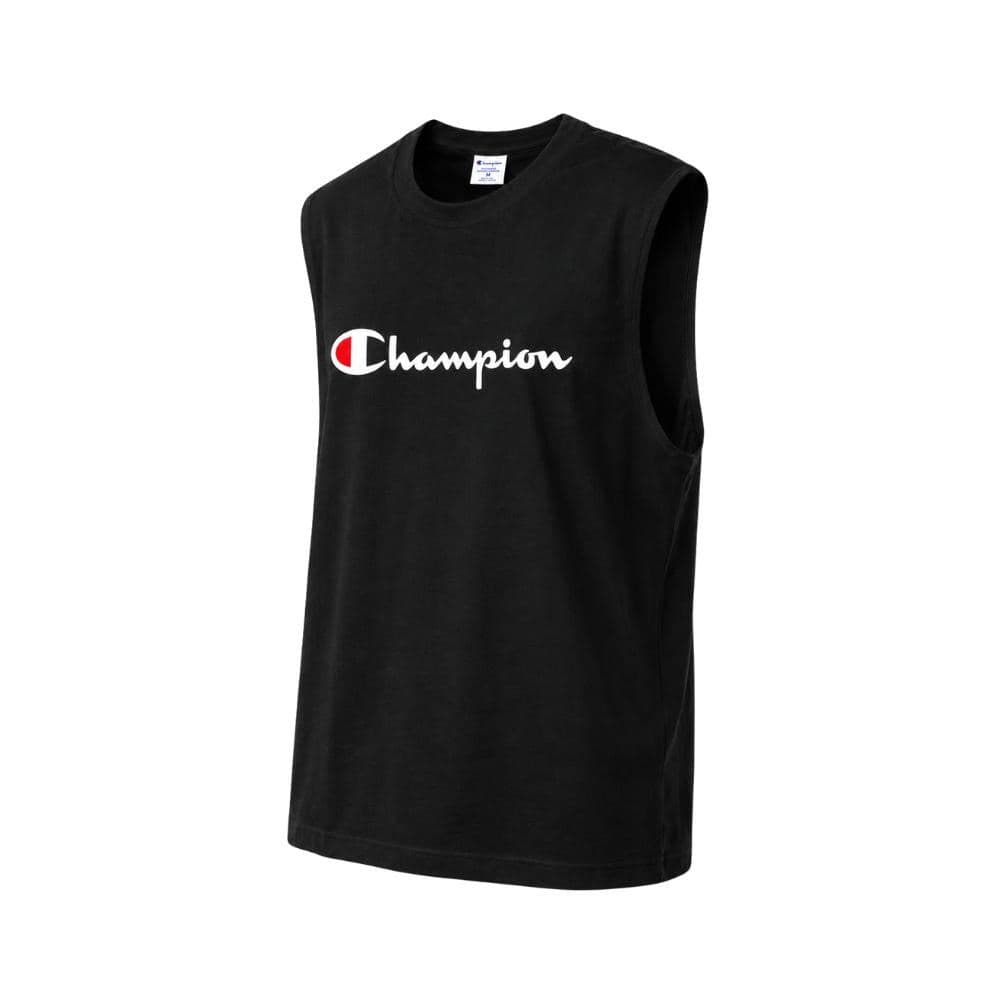 CHAMPION ESSENTIAL TANK CP PRINT LOGO เสื้อกล้ามผู้ชาย