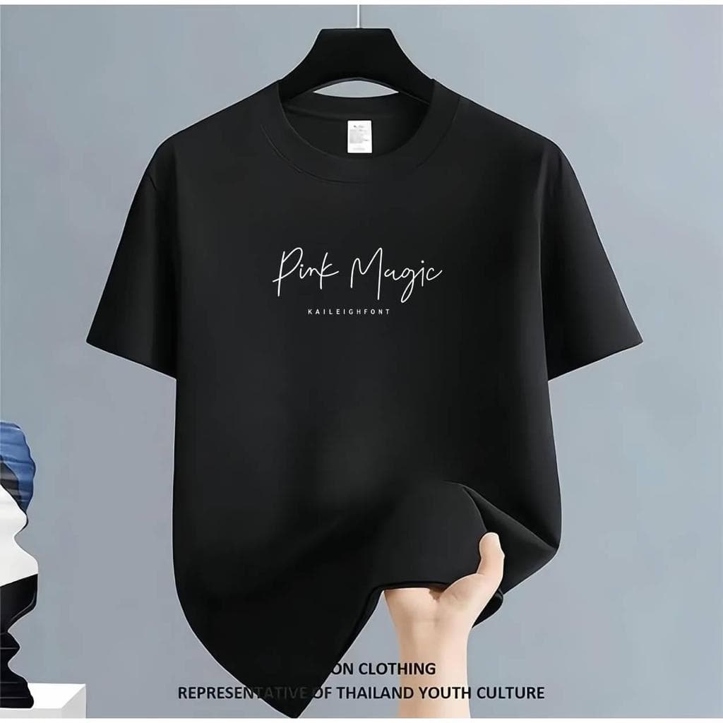 tshirt M-3XL oversize สไตล์เกาหลี เท่ห์มาก ใส่ได้ทั้งชายหญิง ผ้านุ่มสบายตัวทั้งวัน รองรับ COD