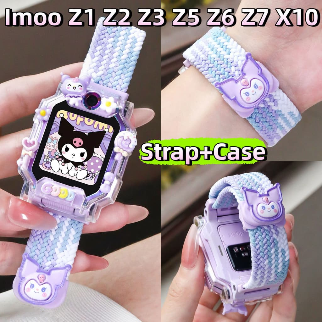 สายรัดแม่เหล็ก + DIY เหมาะสําหรับ Imoo Z1 Z2 Z3 Z5 Z6 Z7 X10 สาย Z1/Z3/Z7 การ์ตูนทอ Imoo Z1 Z2 Z3 Z5 Z6 Z7…