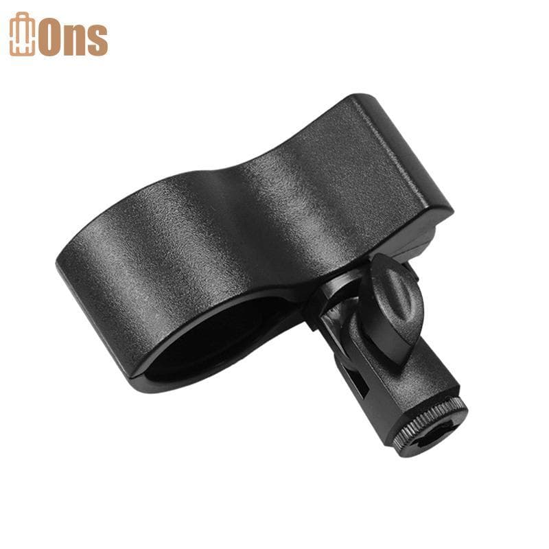 Ons Universal ไมโครโฟนขนาดใหญ่ Handhold คลิป Clamp Holder พร้อมอะแดปเตอร์ 3/8 สําหรับไมโครโฟน 3-6 ซม.ที่