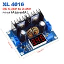buck converter dc to dc DC 4-40V 8A สเต็ปดาวน์ XL4016 XH-M401 ตัวแปลงแรงดันไฟ DC แบบลดแรงดัน คุณภาพดี…