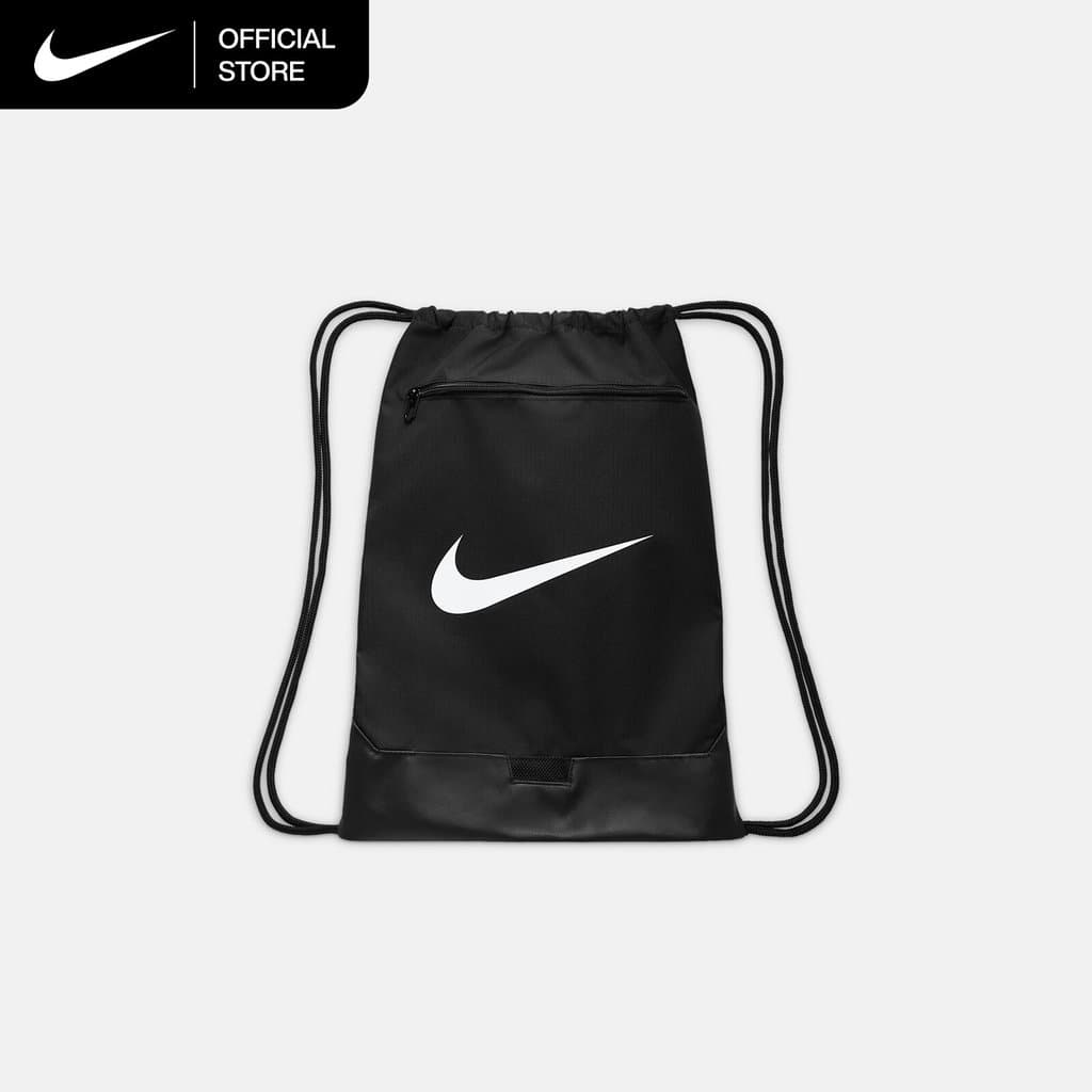Nike Brasilia 9.5 Training Gym Sack (18L) - Black [DM3978-010] รูปที่ 1