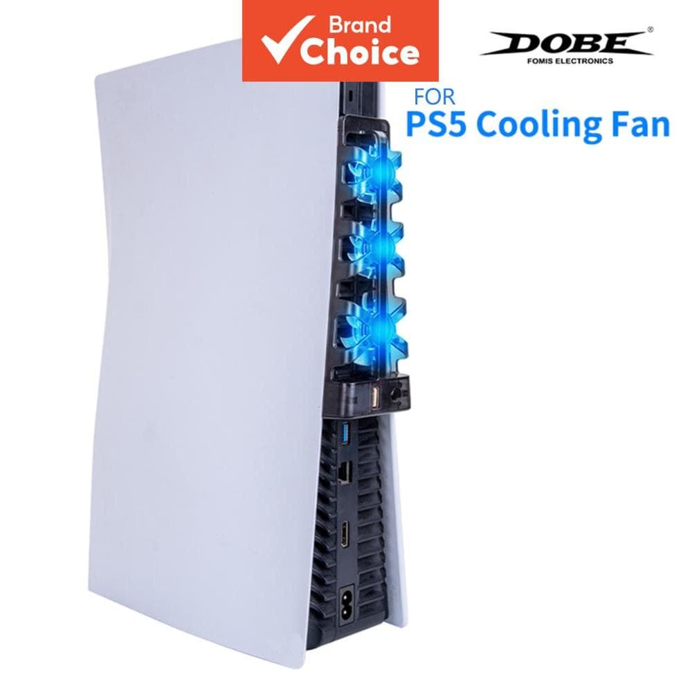 DOBE อุปกรณ์เสริมพัดลมระบายความร้อนภายนอกสําหรับ PlayStation 5 (รุ่นแผ่นเกมและดิจิทัล)