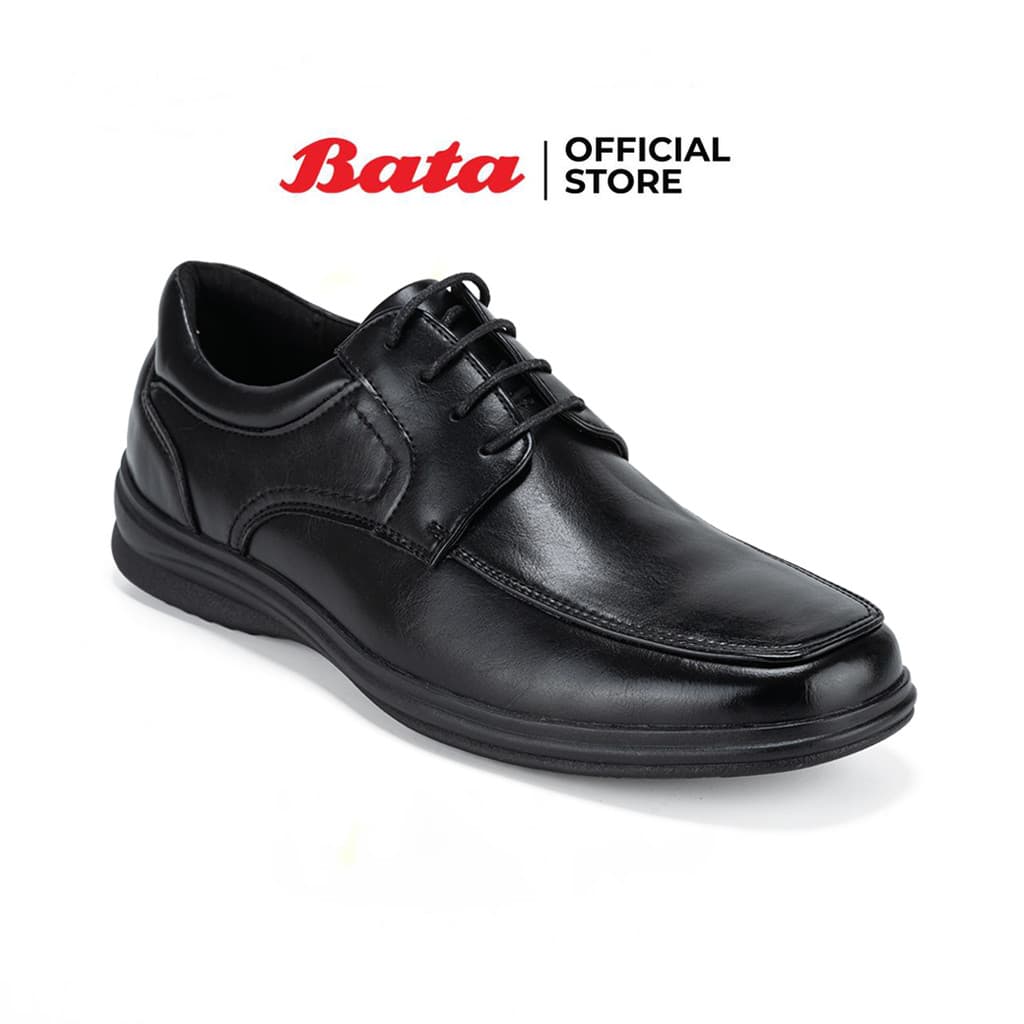 Bata บาจา รองเท้าคัทชู ใส่ทํางาน ทางการ พิธีการ สําหรับผู้ชาย สีดํา รหัส 8316130