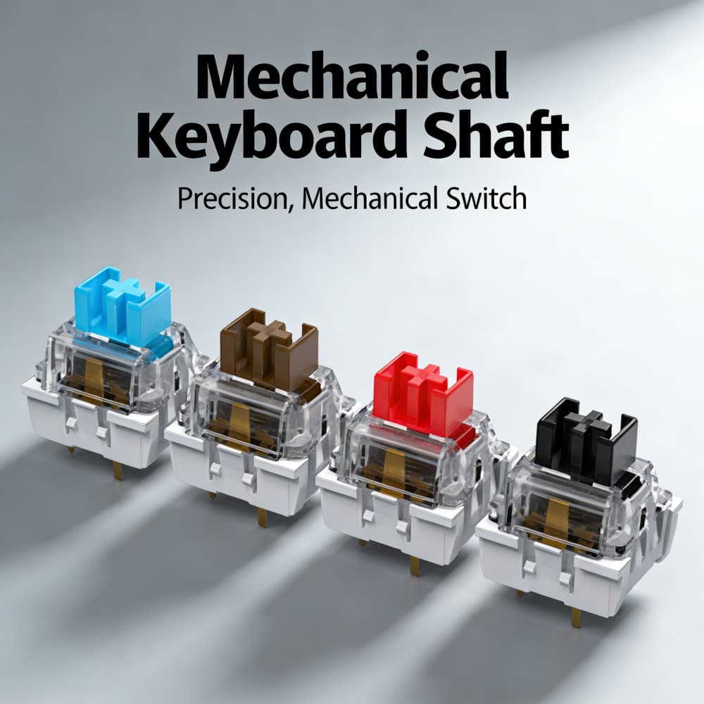 10 สีแดงสีน้ําตาลสีฟ้า Switch สําหรับ คีย์บอร์ด Mechanical Royal Switch ชิ้น สวิตช์คีย์บอร์ดแบบกลไก