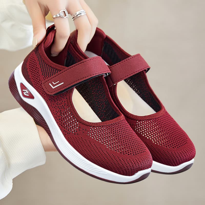 Simple ins สไตล์ High-End รองเท้าผู้หญิงตาข่ายระบายอากาศน้ําหนักเบา Soft Sole Anti-SLIP ทนต่อการสึกหรอ Casual…
