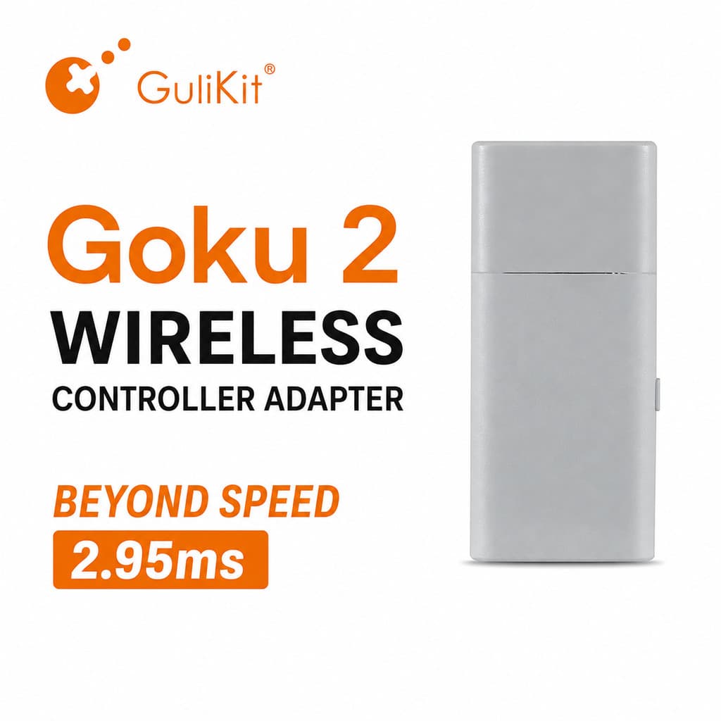 Gulikit Goku 2 NS36 Wireless Controller Adapter Receiver สําหรับ Windows Switch 1/2 PS4 Android Xbox Series… รูปที่ 1