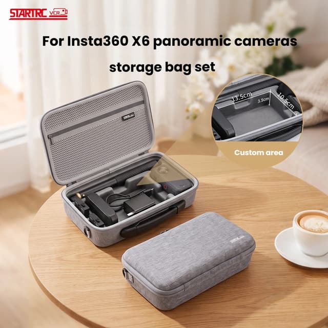 เหมาะสําหรับ อินสตาแกรม360 x6 ถุงเก็บอุปกรณ์เสริมเต็มรูปแบบ, อินสตาแกรม360 x6…