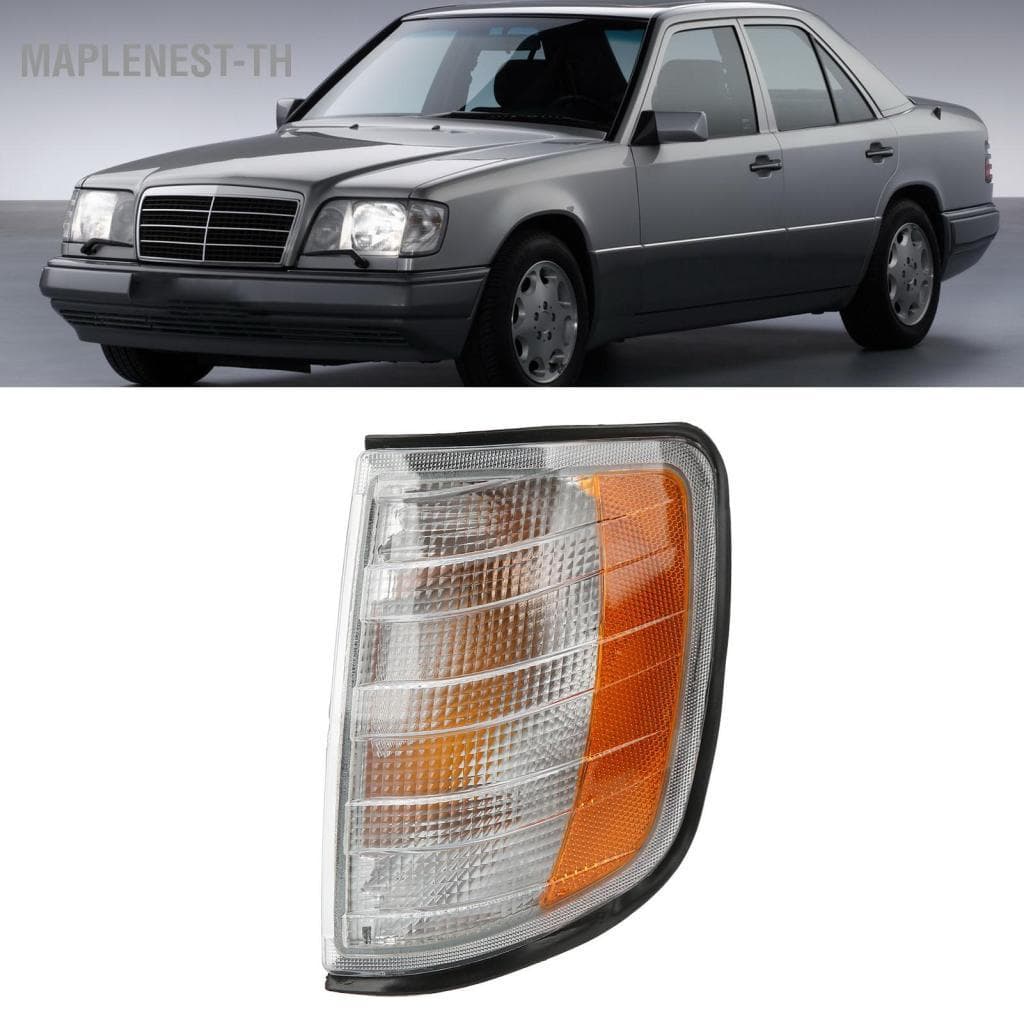 Maplenest-th Aramox ไฟเลี้ยวด้านหน้าเปลี่ยนหลอดไฟมุมสําหรับ E Class W124 1984-1995 US Standard Dual Color…