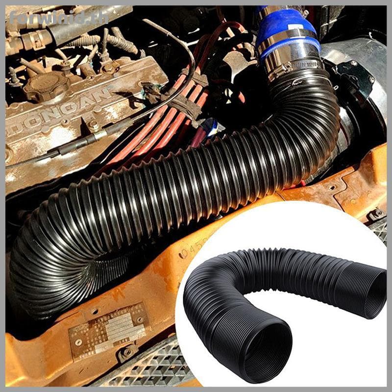 สําหรับรถยนต์ชุดท่อลมเย็น 2.5 นิ้ว 3 นิ้วยืดหยุ่น Air Inlet ท่อระบบ 51 มม.63 มม.76 มม.Universal TH