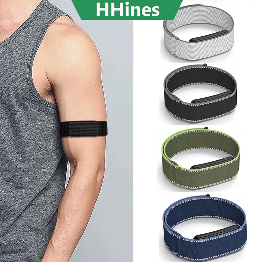 สําหรับ Garmin Bicep Armband ไนลอนทอ Breathable นาฬิกาปรับสําหรับวิ่งกีฬา Fitness Tracker…