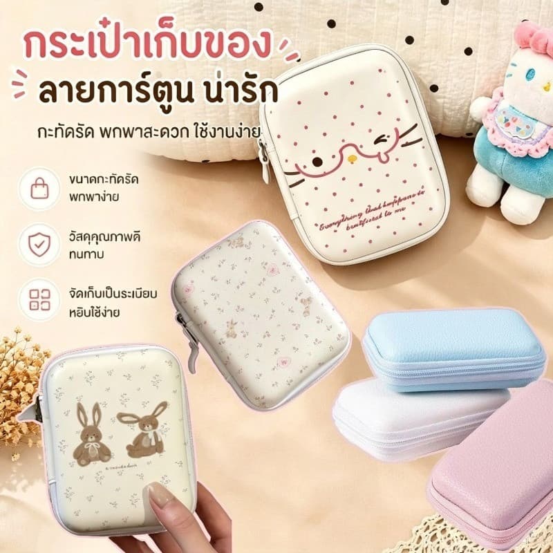กระเป๋าใส่กล้องดิจิตอล ขนาดเล็ก PU กันน้ํา กันกระแทก พกพา มีช่องตาข่าย ใส่อุปกรณ์เสริม สําหรับ Sony/Canon/Fuji