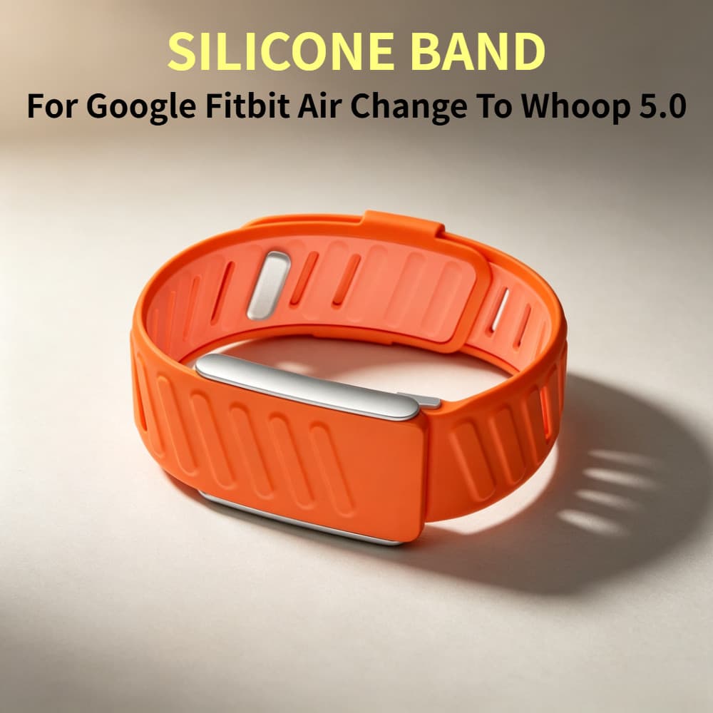 สายรัดสร้อยข้อมือซิลิโคนนิ่มสําหรับ Google Fitbit Air สายรัดข้อมือแบบห่วง SportFlex Band สําหรับ Whoop 5.0…