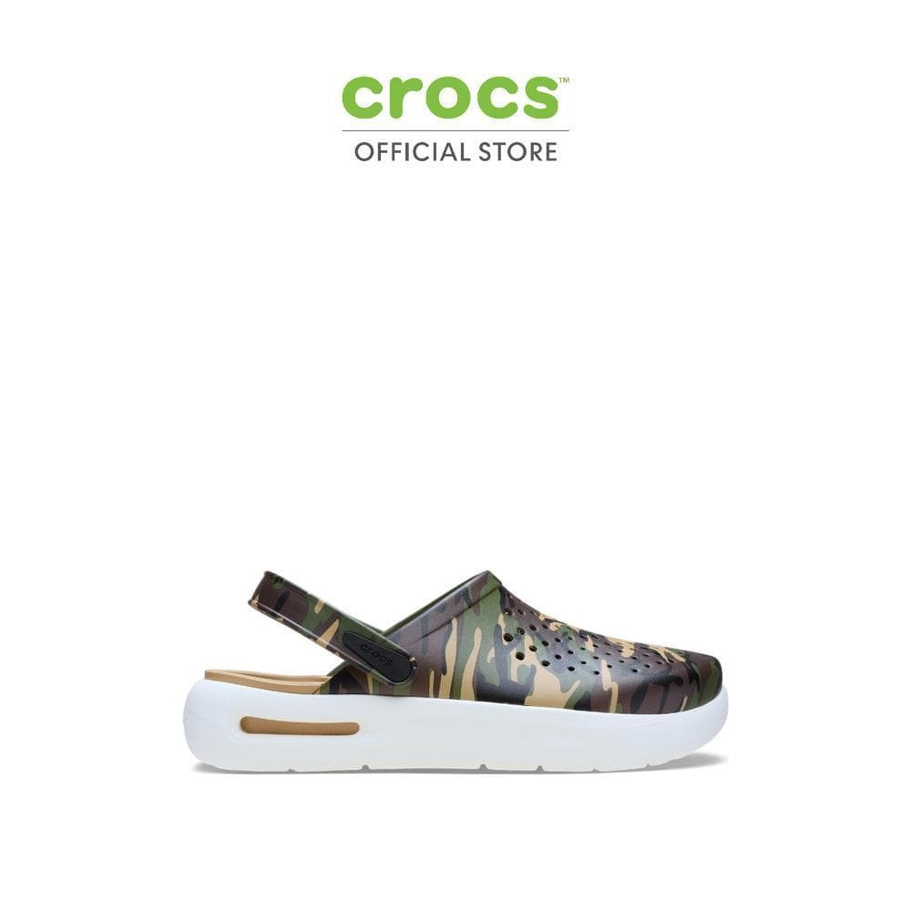 CROCS รองเท้าลําลองผู้ใหญ่ INMOTION CAMOUFLAGE CLOG - ARMY GREEN/MULTI รูปที่ 1