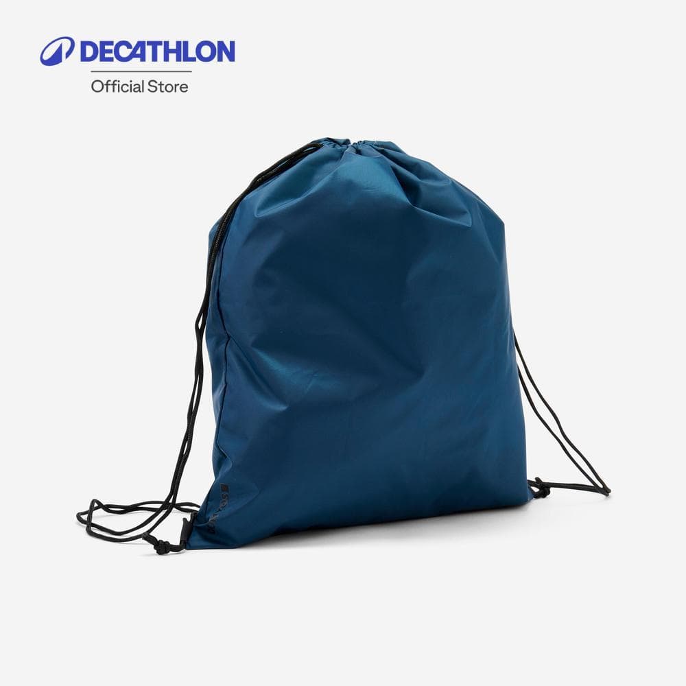Decathlon Fold-Down Fitness Shoe Bag กระเป๋าใส่รองเท้าสําหรับฟิตเนสแบบพับได้ Navy