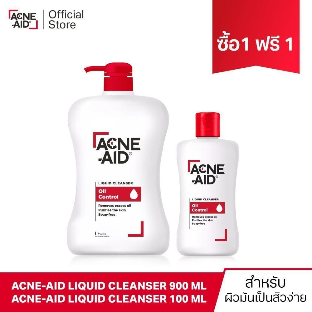 ACNE-AID LIQUID CLEANSER 900 ml + 100 ml